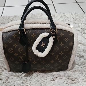 Speedy Soft 30 Teddy Monogram Canvas